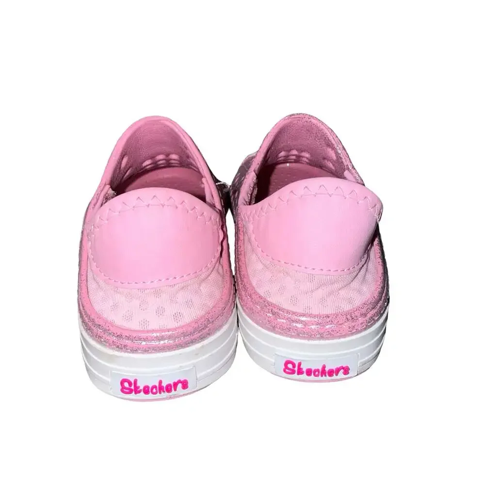 Skechers Girls Pink Glitter Water Shoes Size 9